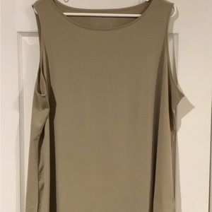 Susan Graver Liquid Knit Tank Size 2X